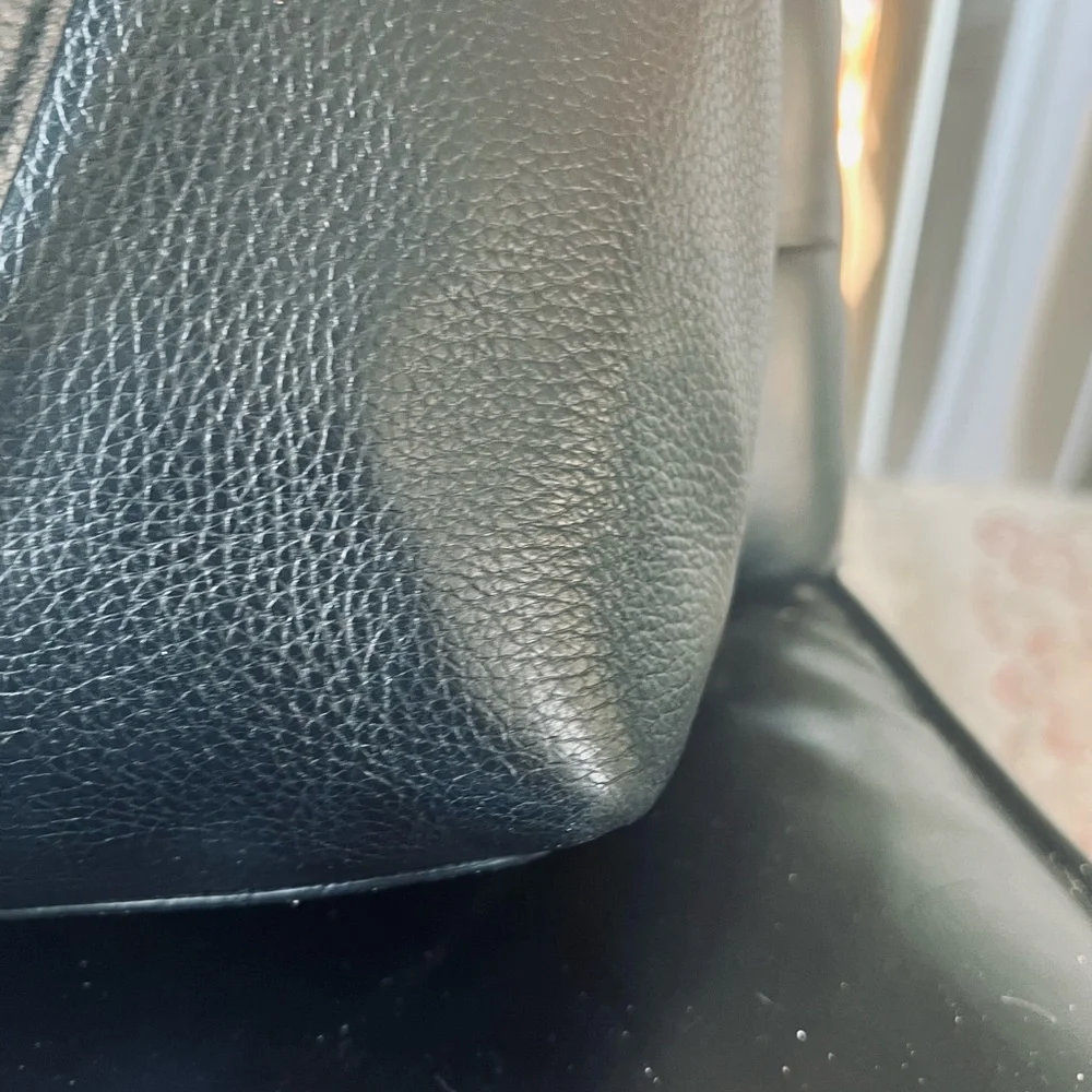 kate spade Black Pebbled Leather Hobo with Gold Hardware